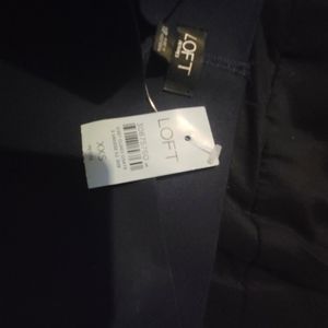 Loft xxs navy blue leggings